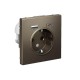 ArtGallery Мокко Розетка 16А с 2 USB A+C, 5В/2,4А/3,0А, 2х5В/1,5А, механизм  GAL000632  SE