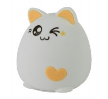 Светильник настольный NLED-413-1W-Y белый с желтым  Б0041092  ЭРА