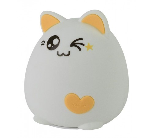 Светильник настольный NLED-413-1W-Y белый с желтым  Б0041092  ЭРА