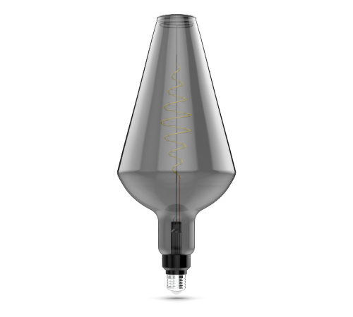 Лампа светодиодная LED Filament Vase E27 8.5W Gray 165lm 1800K 1/2  180802005  Gauss