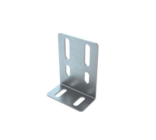 Универсальный кронштейн настенный INOX304  UKS INOX304  КМ - профиль