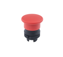 Головка грибовидная без фиксации, красный, O40 мм, пласт. MTB2-EC4  43227  ОВЕН