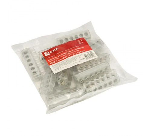 Клеммник для сетей уличного освещения KE10.3 Al 6x10-35 мм / Cu 1.5-25 мм EKF PROxima  ke-10.3  EKF