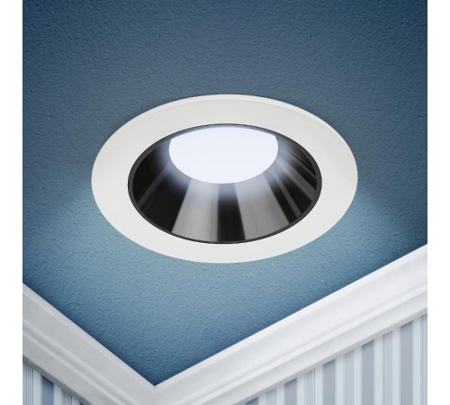 Светильник светодиодный встраиваемый  LED 21-9-6K круглый 9Вт 6500К  Б0062135  ЭРА