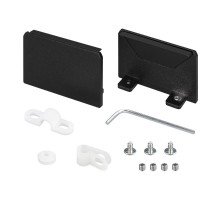 Заглушка SL-LINIA69-FANTOM SEAMLESS BLACK глухая (Arlight, Металл)  034874  Arlight