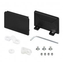 Заглушка SL-LINIA69-FANTOM SEAMLESS BLACK глухая (Arlight, Металл)  034874  Arlight