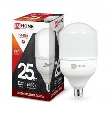 Лампа светодиодная LED-HP-PRO 25Вт 230В E27 6500К 2250Лм  4690612031064  IN HOME