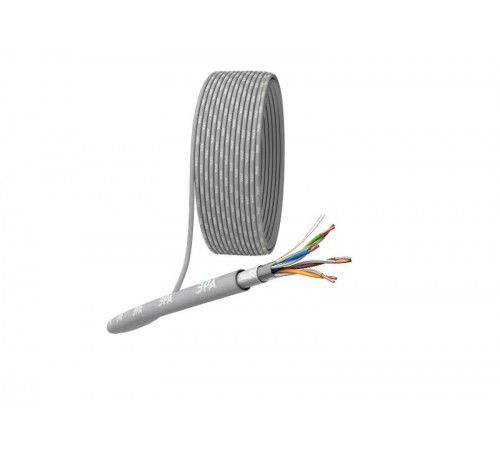 F/UTP-Cu ЭРА Кабель витая пара F/UTP 4x2x24 AWG Cat5e CU PVC 305 м  Б0044688  ЭРА