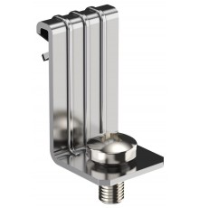 Зажим балочный верт. 1-5мм с отгибом и винтом М6х10 HDZ   CME21-BZOV-06-HDZ  IEK