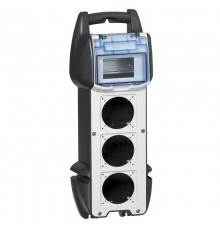 Переносной щиток для комплектации - P17 Tempra Pro - IP 44 - до 3 розеток - 16 А  058943  Legrand