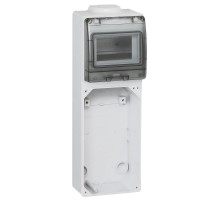 Основание - P17 Tempra Pro - для лицевых панелей 220x125 - рейка 5 модулей (2 розетки 16 A)  058938  Legrand