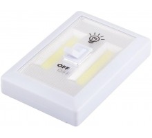 Светильник светодиодный-подсветка с переключателем FN1208, 3W, белый, работа от 3 шт ЭП ААА 23379  Feron