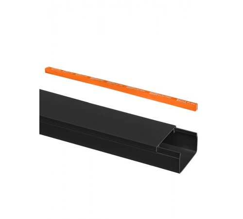 Кабель-канал 25х16 (6 шт по 2 м) чёрный (розн.упак.)  SQ0402-3905  TDM