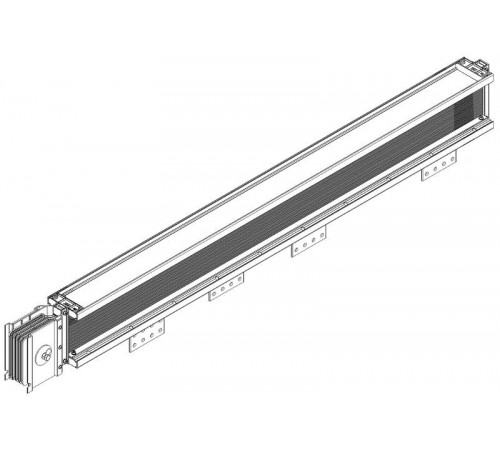Секц. прис. тр-ра Тип1 1250А Al 3L+N+PER IP55 тран. IEK  LB-1250A4-35-F-C1  IEK