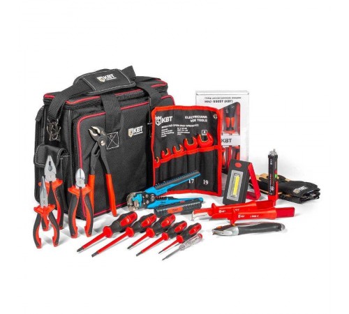 Набор инструментов электрика НИЭ-12  89264  КВТ