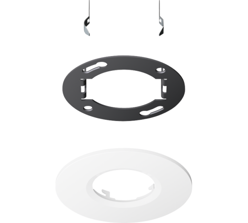 Монтажный комплект для потолочной скрытой установки датчиков движения "мини"; белый; Аксессуары  PMM-UP-SET-WW  Jung
