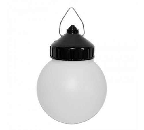 Светильник пылевлагозащищенный под лампу для ЖКХ НСП 01-60-003 подвесной Гранат полиэтилен IP20 E27 max 60Вт D150 шар белый  Б0052010  ЭРА