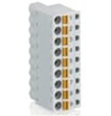 Колодка клеммная, AC500-eCo, 9 пол., пруж., каб. спереди, TA565-9  1TNE968901R3105  ABB