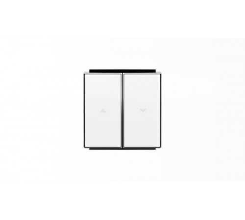 Клавиша для механизма выключателя жалюзи 8144 и 8144.1, серия SKY, цвет альпийский белый2CLA854400A1101 ABB