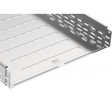 ESCA Лоток перфорированный 100х500х3000 RAL 9016  CLPK10-100-500-3  IEK