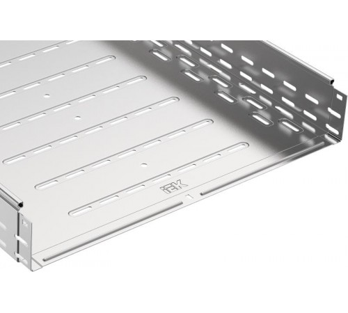 ESCA Лоток перфорированный 100х500х3000 RAL 9016  CLPK10-100-500-3  IEK