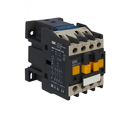 Контактор КМИ-11210 12А 24В/АС3 1НО   KKM11-012-024-10  IEK