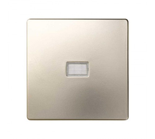 Simon 82 Клавиша для выключателя одноклавишного с подсветкой под пиктограммы, S82, S82N, шампань  8200013-034  Simon