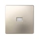 Simon 82 Клавиша для выключателя одноклавишного с подсветкой под пиктограммы, S82, S82N, шампань  8200013-034  Simon