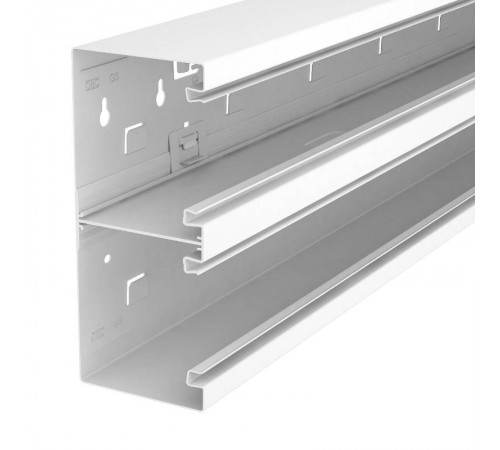 Кабельный канал Rapid 80 90x210x2000 мм (сталь,белый) (GS-D90210RW)  6278500  OBO Bettermann