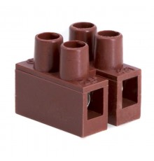 Колодка клеммная фибергласс ЗВИ, 2р,150°С,450V, 24A, 2,5мм.кв.  43102FV  DKC