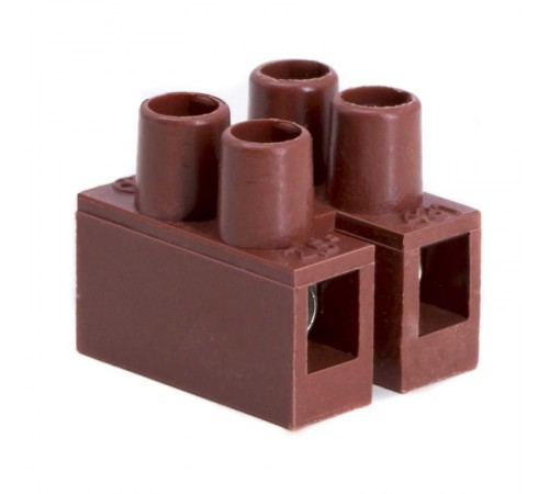 Колодка клеммная фибергласс ЗВИ, 2р,150°С,450V, 32A, 4мм.кв.  43302FV  DKC