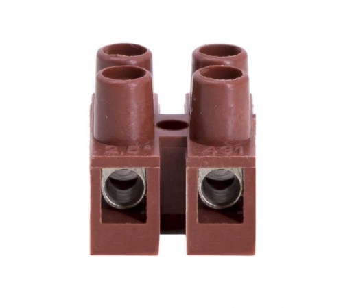 Колодка клеммная фибергласс ЗВИ, 2р,150°С,450V, 32A, 4мм.кв.  43302FV  DKC