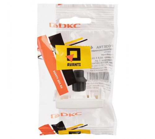 Розетка ТВ оконечная "Белое облако" "Avanti", 1 мод  4400501  DKC