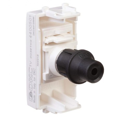 Розетка ТВ оконечная "Белое облако" "Avanti", 1 мод  4400501  DKC