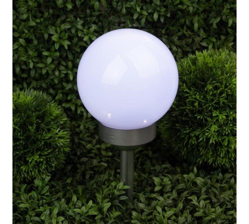 Светильник садовый уличный ERASF22-20 Шар на солнечных батареях 15 см  Б0053374  ЭРА