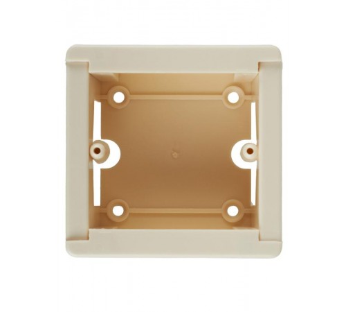 Коробка универсальная КМКУ 88х88х44 "ЭЛЕКОР" цвет: слоновая кость  CKK10D-U-1-K32  IEK