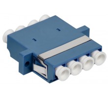 ITK Адаптер оптический проходной LC-Quad OS2 UPC  FC-LCQ-UPC-09  ITK