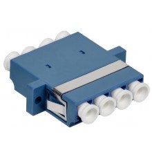 ITK Адаптер оптический проходной LC-Quad OS2 UPC  FC-LCQ-UPC-09  ITK
