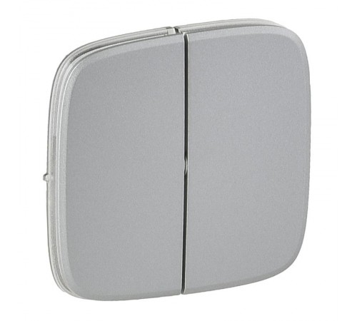 Valena ALLURE Алюминий Клавиша 2-ая  755027  Legrand