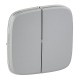 Valena ALLURE Алюминий Клавиша 2-ая  755027  Legrand