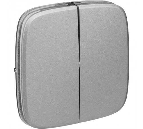 Valena ALLURE Алюминий Клавиша 2-ая  755027  Legrand