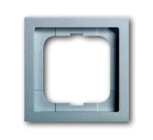 Рамка 1-постовая, серия, серия solo/future, цвет linear, цвет серебристо-алюминиевый  1754-0-4529   2CKA001754A4529  ABB