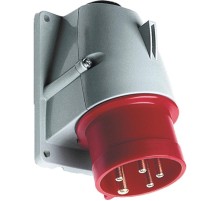 Вилка для монтажа на ПОВЕРХНОСТЬ 432BS6 32A 3P+N+E IP44 6ч  2CMA193331R1000  ABB