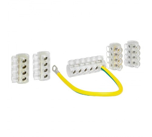 Комплект клеммников SV15.5 4x KE10.1 + 1x KE10.3 (Al 10-35 / Cu 1.5-25) для сетей уличного освещения EKF PROxima  sv-15.5  EKF