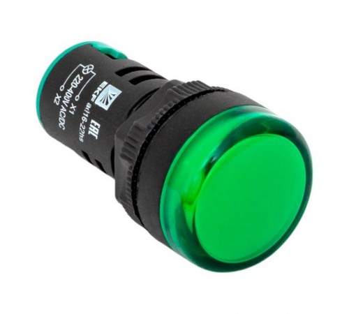 Матрица светодиодная AD16-22HS зеленый 220-400 В AC/DC  ledm-ad16-g-230acdc  EKF