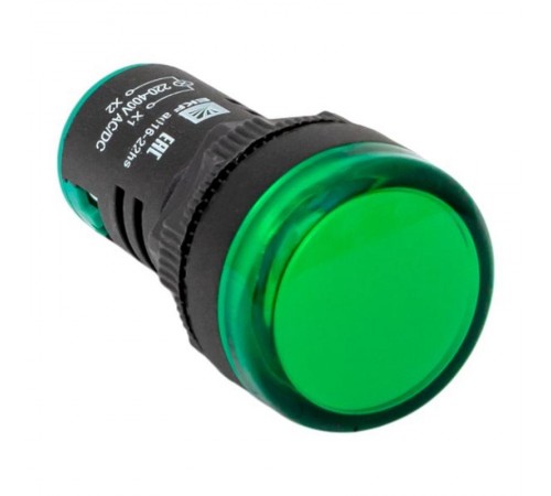 Матрица светодиодная AD16-22HS зеленый 220-400 В AC/DC  ledm-ad16-g-230acdc  EKF