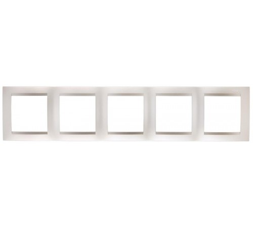 Simon 15 Шампань Рамка универсальная, 5 постов  1500650-034  Simon