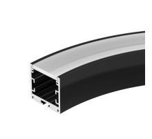 Профиль SL-ARC-3535-D320-A90 BLACK (дуга 1 из 4) (arlight, Алюминий)  032676  Arlight