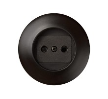 Simon 88 Накладка на розетку без заземл., S88, коричневый  88040-32  Simon