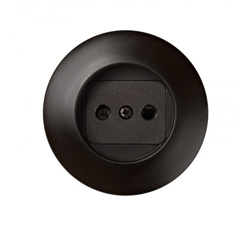 Simon 88 Накладка на розетку без заземл., S88, коричневый  88040-32  Simon